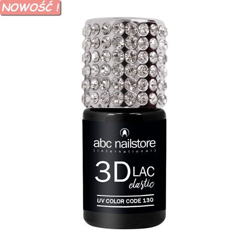 abc nailstore 3DLAC elastic, jet black 1130, 8 ml_abc